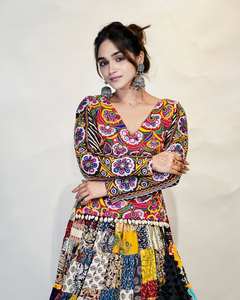 Série ALC NOUVELLE TENDANCE MODERNE LEHENGA CHOLI pour FÊTE NAVRATRI SPÉCIALE avec DESIGN RÉVERSIBLE EN COTON MUSLIN Zain Exports - Product Image 5