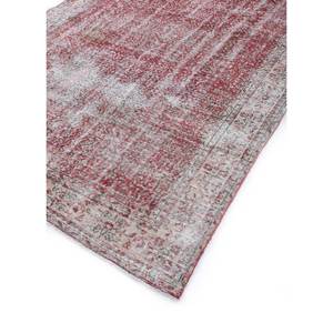 Alfombra de Lana Anudada a Mano Vintage de Gran Tamaño Pae-2031 con Patrón Floral Rojo y Naranja para Sala de Estar o Pasillo para Adolescentes - Product Image 2