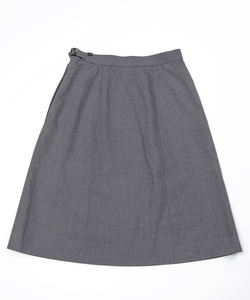 Greatest Prices Excellent Quality <b>Flared</b> Knee Length C6-Gray Breathable Japan Style Custom Made School Uniforms <b>Skirt</b> - Product Image 2