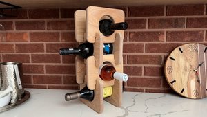 Abrebotellas de vino de lujo personalizado con mango de madera y sacacorchos fácil de usar soporte de vino personalizado - Product Image 5