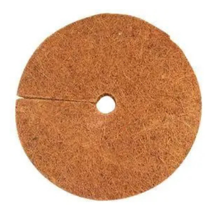 Anneau de base de disque de coco entièrement naturel de haute qualité avec fibre de coco pour améliorer le jardin, protéger les racines, empêcher la croissance - Product Image 5