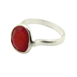 แหวนอัญมณีวินเทจคาร์เนเลี่ยนธรรมชาติทำด้วยมือ925เงินสเตอร์ลิงเครื่องประดับแฟชั่นสำหรับผู้หญิงและผู้หญิง - Product Image 1