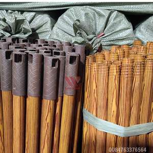 Limpieza del hogar 2 en 1 hierba portátil suave escoba de madera mango largo fregona escoba de suelo de Vietnam - Product Image 2