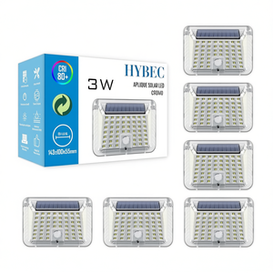 Lámpara de Jardín LED con Energía Solar y Sensor de Movimiento, Tamaño Pequeño, Cuerpo de Plástico IP65 - Product Image 2