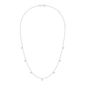 จี้เพชรธรรมชาติคุณภาพสูงพร้อมกรอบโซ่และกรอบสี่เหลี่ยมที่เป็นเอกลักษณ์สำหรับงานแต่งงานหรืองานหมั้น-จี้แฟชั่นและเสน่ห์ - Product Image 5