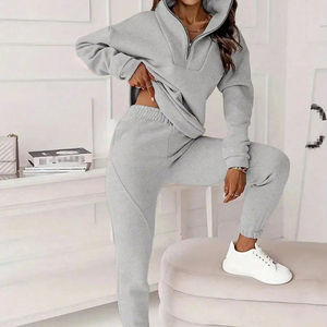 ชุดวอร์มผู้หญิงอเนกประสงค์ สไตล์ลำลอง สำหรับออกกำลังกาย ฟิตเนส และสวมใส่ในชีวิตประจำวัน - Product Image 1