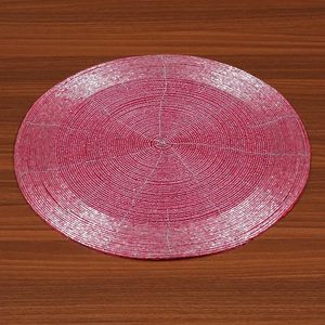 Modern Design Glass <b>Beads</b> <b>Placemat</b> Quality Table Decoration for Dinner Parties & Wedding Impresses Guests With Romantic Touch - Product Image 3
