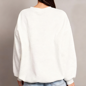 Sudadera con Capucha Casual para Mujer, Tejida, de Invierno, con Logotipo Personalizado OEM, Bordado Frontal, de Secado Rápido y Transpirable - Product Image 4