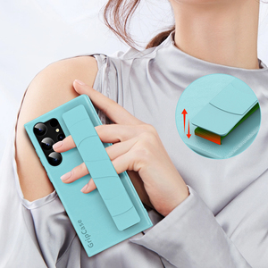 Originale per <span class=keywords><strong>Samsung</strong></span> <span class=keywords><strong>Galaxy</strong></span> S24 S23 <span class=keywords><strong>S22</strong></span> <span class=keywords><strong>Ultra</strong></span> PU Grip <span class=keywords><strong>Cover</strong></span> custodie protettive per telefoni cellulari per custodie moda IPhone 14 13 Pro max - Product Image 1
