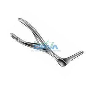 Alta calidad 160MM corto doble resorte Nasal espéculo Acero inoxidable Manual instrumento conjunto al por mayor - Product Image 2