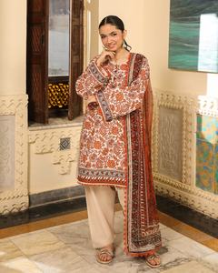 AJM Trade House 5576 Diseñador Étnico Paquistaní Mujeres Salwar Trajes Formal Seda Pesada Georgette para Fiestas - Product Image 4