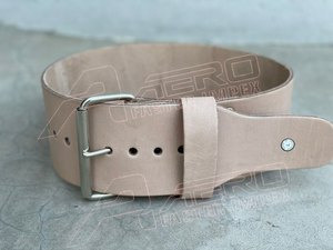 Cinturón de levantamiento de pesas de cuero de vaca de longitud personalizada de alta calidad para damas Características Hebilla de aleación Logotipo personalizado Directo Pakistán - Product Image 5