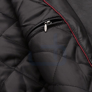 Último estilo Nueva llegada Chaqueta de cuero Venta al por mayor Chaqueta de cuero para hombres Chaqueta de cuero más vendida - Product Image 6