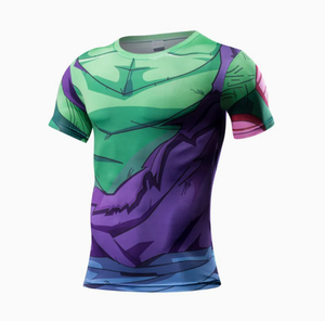 Camisa de compresión personalizada de fábrica para hombre, atlética, ajustada, para entrenamiento, deportes, Yoga, baloncesto, manga larga, manga corta - Product Image 3