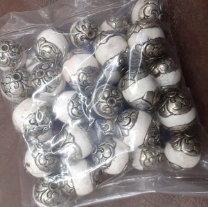 Hạt Trang Sức Xương, Vỏ & Kim Loại - Product Image 6