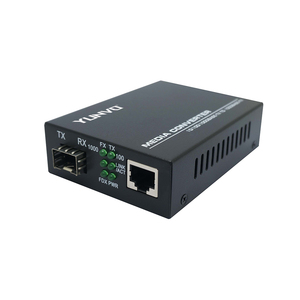 Convertisseur de médias Yunvo Gigabit Ethernet 1x10/100/1000Base-T RJ45 vers 1x100/1000Base-X convertisseur de médias SFP SFP - Product Image 4