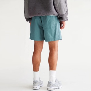 Pantalones cortos de verano para hombre, éxito de ventas, logotipo personalizado con bolsillos laterales, pantalones cortos para hombre de 5 pulgadas con pantalones cortos elásticos para hombre y mujer - Product Image 3