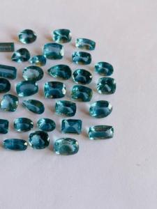 Tự nhiên Aquamarine Mix cắt đá quý <span class=keywords><strong>AAA</strong></span> chất lượng, Chuyên Nghiệp cắt, màu xanh rực rỡ, độ rõ nét cao & hoàn hảo cho bất kỳ đồ trang sức làm - Product Image 6