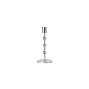 Candelabro Moderno de Aluminio Pulido con Diseño de Perlas Plateadas, Candelabro Clásico Decorativo para Mesa, Juego de Regalo para el Hogar - Product Image 1