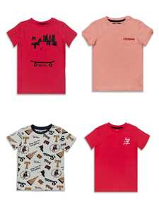 Nouveau été bébé enfants décontracté à manches courtes t-shirts coton Shorts deux ensembles petite fille garçon vêtements ensembles - Product Image 3