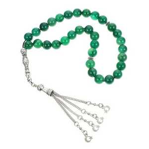 Hermosas cuentas de resina artesanales Khadim para tasbih con color y tamaño personalizados, elegantes herramientas de oración espiritual, diseño cultural único. - Product Image 3