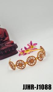 Joyería de banda para el cabello de moda Premium para mujer, diseñador étnico, nupcial, boda, fiesta, Festival, hecho a mano, proveedor al por mayor - Product Image 6