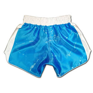 Logotipo personalizado superventas hombres Muay Thai pantalones cortos de secado rápido transpirable Muay Thai pantalones cortos para hombres - Product Image 2