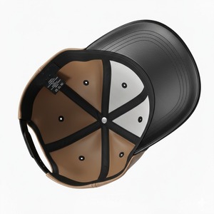 Casquettes en cuir de baseball de qualité supérieure, nouveau design, pour hommes et vêtements décontractés, avec logo personnalisé pour unisexe - Product Image 5