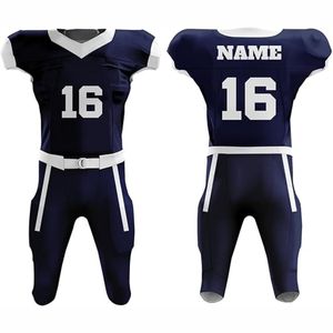 Uniforme de Fútbol Americano Hecho a Medida, de Alta Calidad, Transpirable, Absorbente de Humedad, con Protección UV, Manga Corta, Unisex, para Todas las Temporadas - Product Image 1