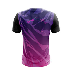 T-shirt de performance pour hommes Tissu léger Séchage rapide Design personnalisé Parfait pour le sport et le fitness Matériau respirant et doux - Product Image 2