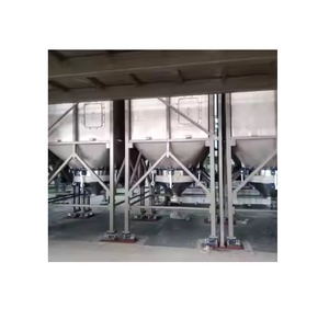 La mejor calidad SS 304 hizo tanques de almacenamiento verticales y soluciones de silos con estructuras cerradas y abiertas directas del fabricante indio - Product Image 3