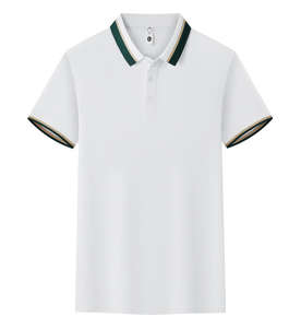 OEM logotipo personalizado bordado impreso diseño personalizado primavera y verano manga corta M negocios casual cómodo polos - Product Image 3