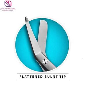 Ciseaux à bandage manuels de 14 cm en acier inoxydable réutilisables, outil médical de premiers secours pour une utilisation d'urgence, coupe de bandage chirurgical - Product Image 3