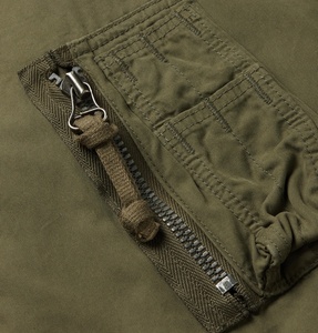 แจ็กเก็ตเบสบอลบอมเบอร์ผ้าฝ้ายน้ำหนักเบาพิมพ์ลายออกแบบได้ตามต้องการสำหรับผู้ชายวิทยาลัย - Product Image 6