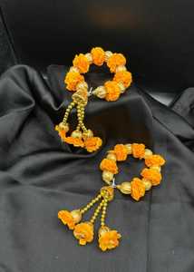 Ensemble de bracelets Gajra géométriques brillants en quartz, style culturel punjabi, pour mariée, meilleure qualité, bijoux artisanaux en plastique pour femmes - Product Image 2