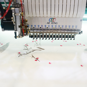 <b>12</b> Needles 15Needles 20 Heads Embroidery Machine With Sequin Device for High-end Boutique Apparels - Product Image 4