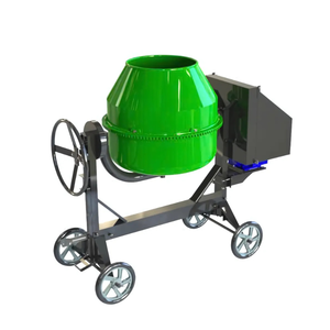 Mezclador de hormigón de construcción de carga automática diésel móvil de 450L con componente de motor central - Product Image 5