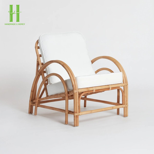 เก้าอี้หวายทรงบอลสไตล์วินเทจเก้าอี้คู่รักแบบดั้งเดิมสำหรับห้องนั่งเล่นห้องครัวรับประทานอาหารเฟอร์นิเจอร์ภายในบ้าน - Product Image 6