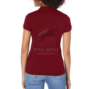 Camisetas Polo para Mujer de Diseño Personalizado, Camisetas Polo para Mujer Hechas de Algodón, Camisetas Polo de la Mejor Calidad a Precio Económico - Product Image 4