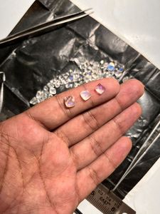 Pierre de lune arc-en-ciel africaine naturelle Pain de sucre Cabochon de pierres précieuses pour la fabrication de bijoux - Product Image 3