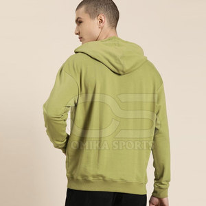 Sudadera con capucha de mezcla de algodón para hombre Diseño de Jersey clásico con capucha con cordón ajustable y bolsillo de canguro para uso diario - Product Image 5