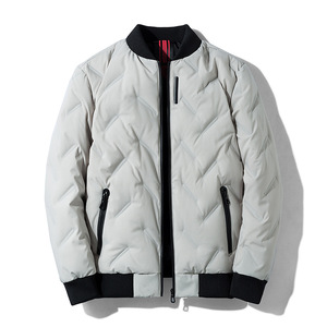 Vestes d'hiver extérieures de haute qualité pour hommes Veste bouffante Veste en duvet personnalisée pour homme - Product Image 4