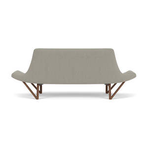 Contemporary Two-Seater Pagode <b>Sofa</b> Convertible Wood and <b>Sponge</b>-Filled Living Room Furniture <b>for</b> Home Apartment - Product Image 3