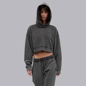 Sudadera informal cómoda para mujer Sudadera con capucha de algodón suave para uso diario en varios colores - Product Image 4