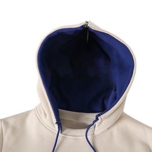 Sweat à capuche unisexe A&T Winter Heavyweight Prep, doublé polaire, broderie chenille, streetwear, pull, Ice Cold Crest - Product Image 4