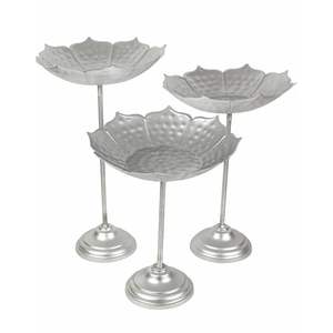 Ensemble de bols Urli Lotus au design moderne de ferme avec support pour les occasions de mariage, motif végétal - Product Image 1