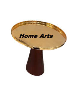 Set Of 2 Different Sizes <b>Cake</b> <b>Stand</b> Round Shape Gold Color Chocolates Sweets <b>Stand</b> From Manufacturer In India - Product Image 5