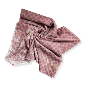 Bufanda de algodón de manga corta de estilo polvoriento más elegida Reiko Series Hijab con traje de moda de impresión digital de alta calidad - Product Image 3