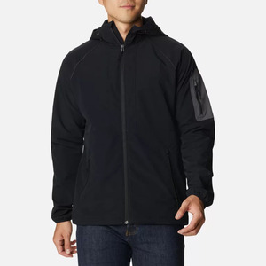 Fabricant de vêtements sur mesure, veste bomber softshell d'extérieur respirante et imperméable pour l'hiver et l'automne, service OEM, logo frontal pour hommes - Product Image 1