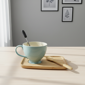 Wholesale 3459519Set-0.35 New Design Northern Europe Style Durable Porcelain Mug <b>Set</b> with <b>Infuser</b> for Tea/Coffee - Product Image 5